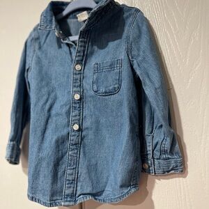 Denim shirt  18 mth size